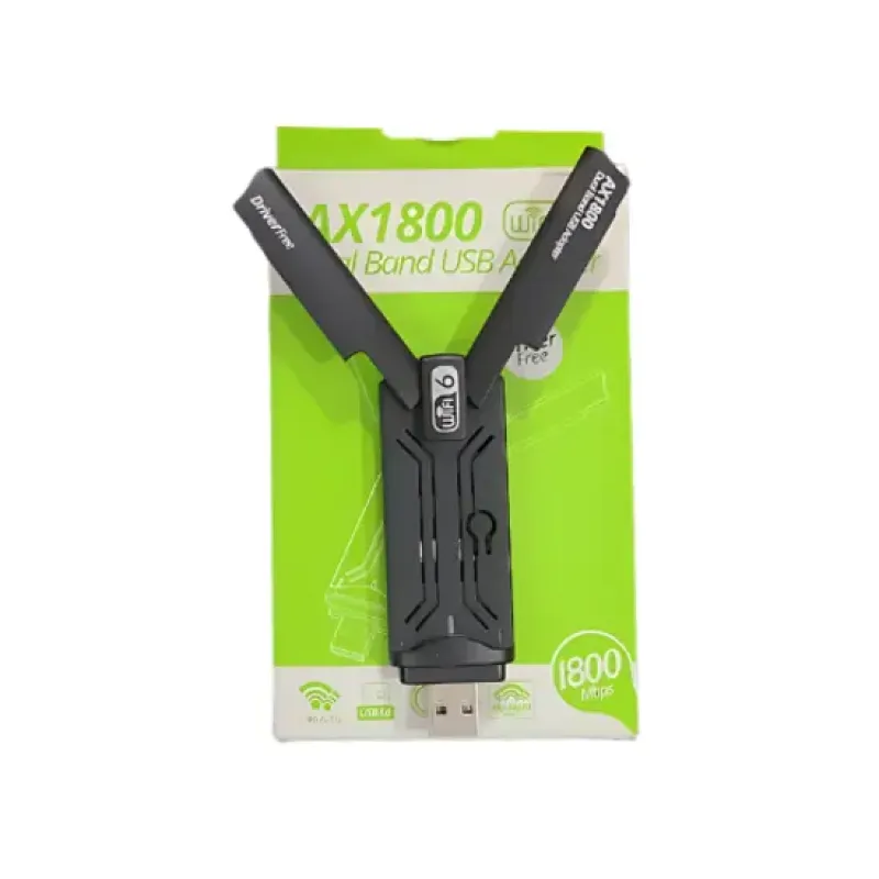 ADAPTADOR  USB AX1800 DUAL-BAND/WIFI 6E/6E/2.4 GHZ/5G-6G/1800MPS